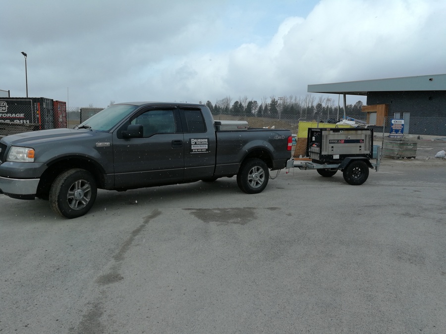 Belvedere Welding Gallery Photos - gallery-images/Truck and welder 2.jpg